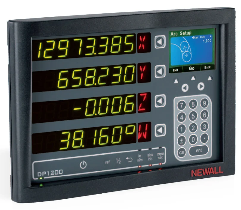 New Machinery, Newall DRO Systems and Linear Encoders | DP1200 DIGITAL READOUT | Advanced Machinery Companies
