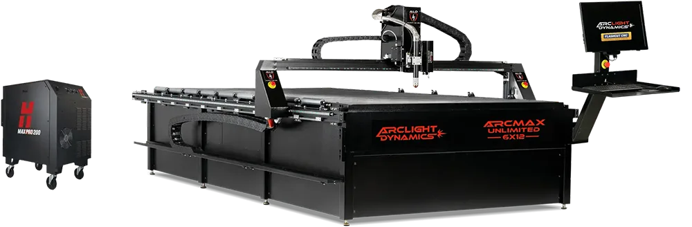Piranha Arclight Dynamics CNC Plasma Tables | Arc Max Unlimited Series | Piranha CNC Plasma Tables