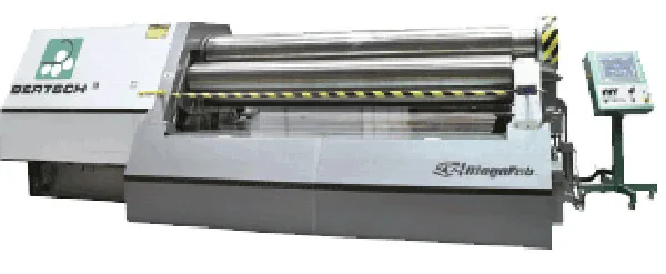 Bertsch Plate Roller Machines | Bending Roll Configurations