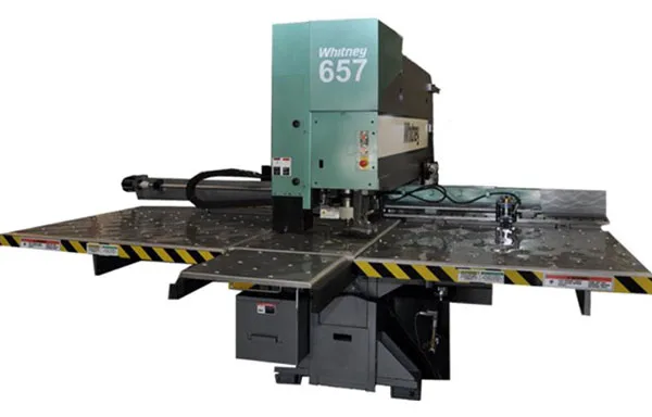 Piranha-Whitney 657CNC Combination Machine