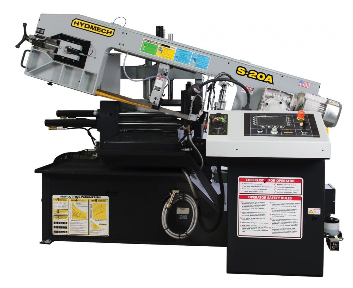 HYDMECH’s S Series Horizontal Pivot Band Saws | Advanced Machinery Companies