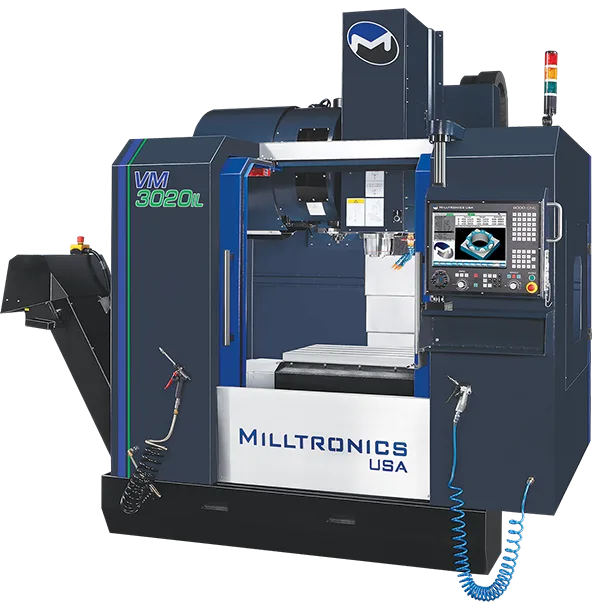 3-Axis Performance Vertical Machining Center VM3020IL | MILLTRONICS USA Performance IL Series Vertical Machining Centers | Milltronics 3-Axis Performance Vertical Machining Center | New Machinery Dayton Ohio