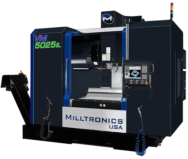 3-Axis Performance Vertical Machining Center VM5025IL | MILLTRONICS USA Performance IL Series Vertical Machining Centers | Milltronics 3-Axis Performance Vertical Machining Center | New Machinery Dayton Ohio