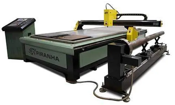 PIRANHA Plasma Tables are Tough, Capable, and Affordable.