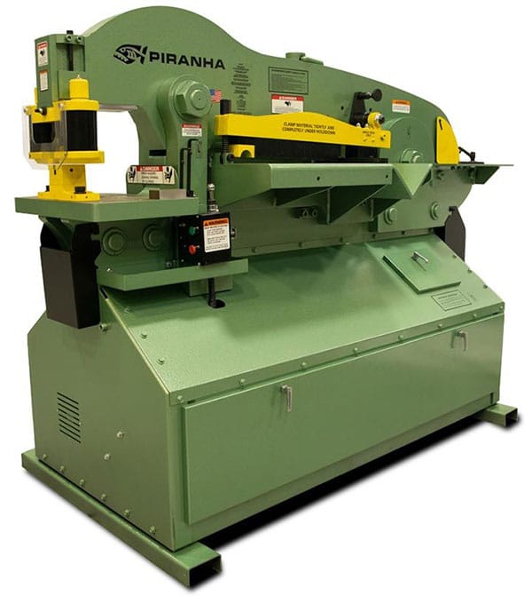PIRANHA P-110 Ironworker | Piranha Machinery Dayton Ohio