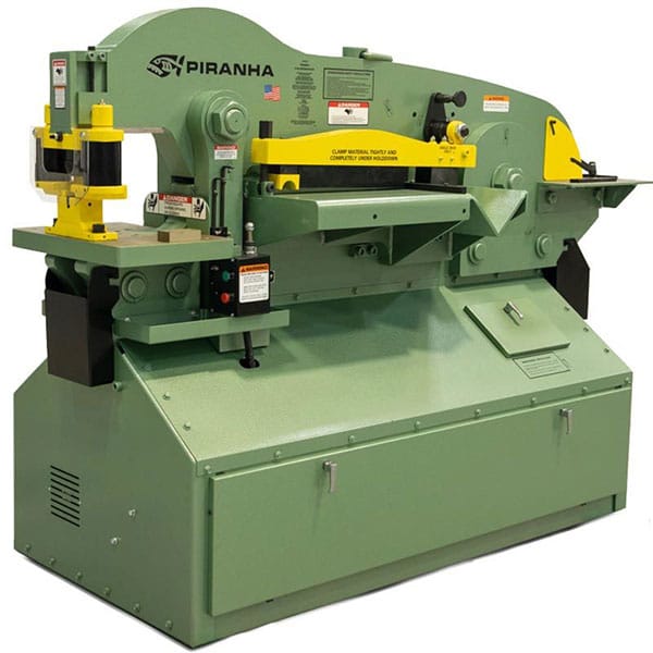 PIRANHA P-140 Ironworker | Piranha Machinery Dayton Ohio