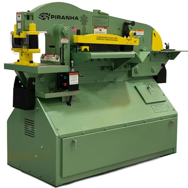 PIRANHA P-90 Ironworker | Piranha Machinery Dayton Ohio