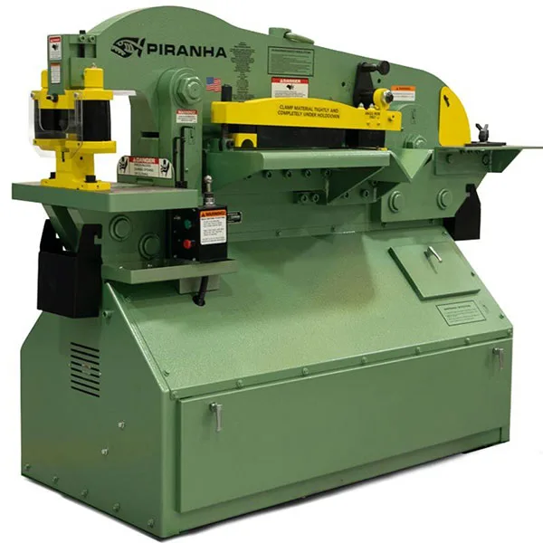 PIRANHA P-90 Ironworker | Piranha Machinery Dayton Ohio